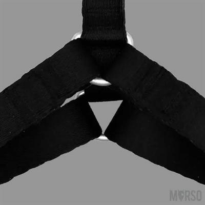 Image du produit MORSO Hondentuig H-Tuig Gerecycled Pureness Zwart (60, 62, 68, 80, Chien)
