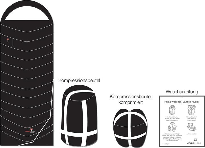 Immagine prodotto Grüezi Bag Sacco a pelo caldo (145 cm)