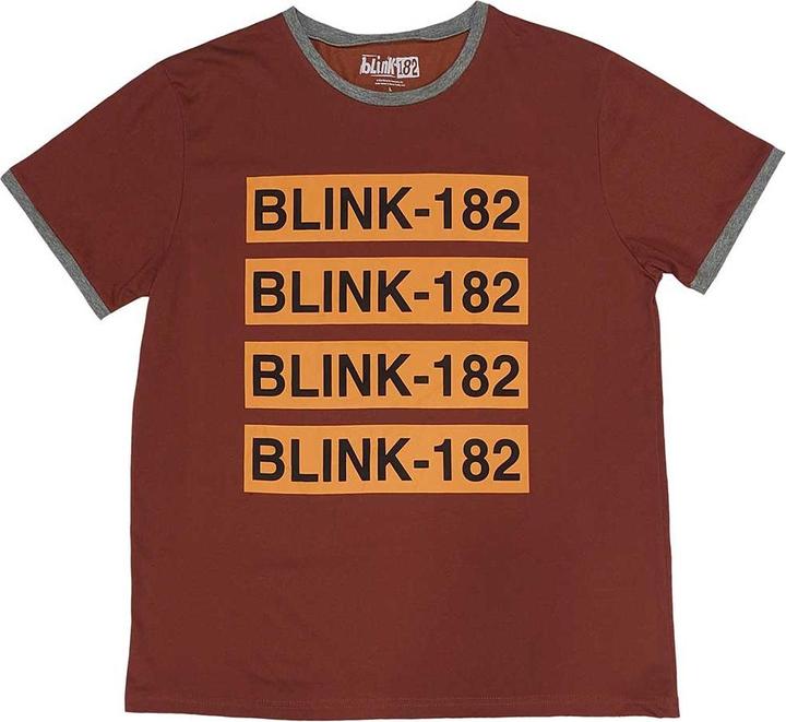 Blink 182 Logo Repeat Ringer