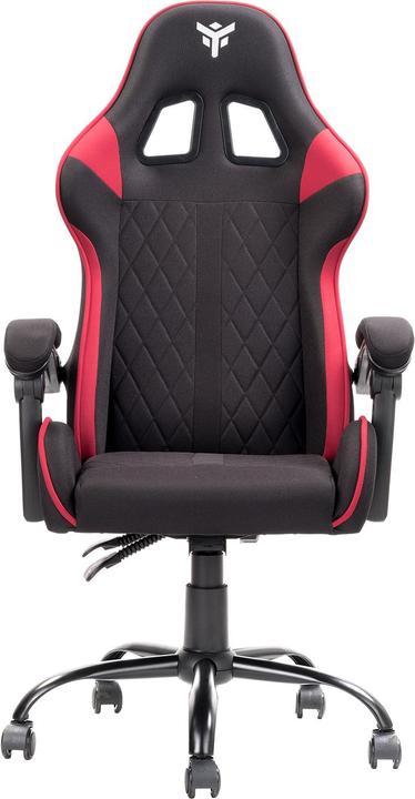 Actual product image Itek Fauteuil Gamer compatible Rhombus FF10 (Noir/Rouge)