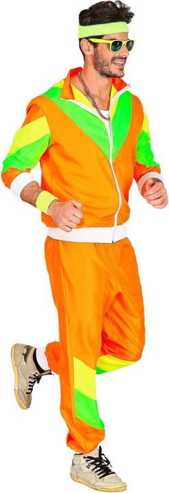 Image du produit Widmann années 80 - Tenue de sport neon (XXL)