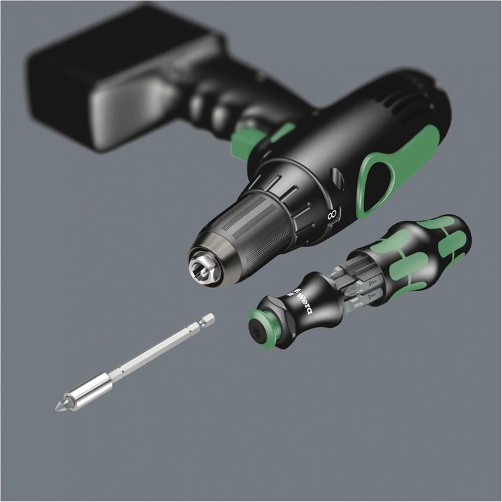 Actual product image Wera Kraftform Kompakt 28 (Cross Phillips PH M1, Cross Phillips PH M2, Cross Pozidriv PZ M1, Cross Pozidriv PZ M2)