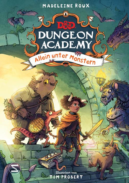 Actual product image Dungeons & Dragons. Dungeon Academy - Allein unter Monstern (German, Madeleine Roux, 2023)