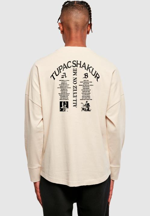 Produktbild Mister Tee X Artist 2Pac All Eyez on me Tracklist Cut On Longsleeve - 173459 (XL)