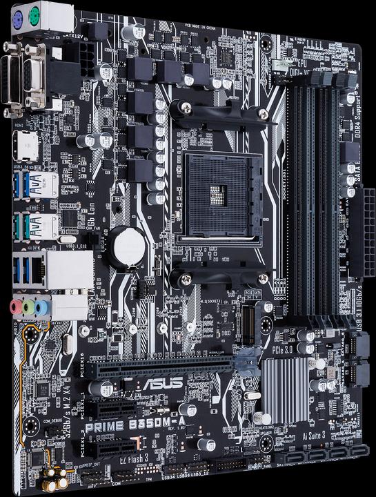 ASUS Prime B350M-A (AM4, AMD B350, mATX)