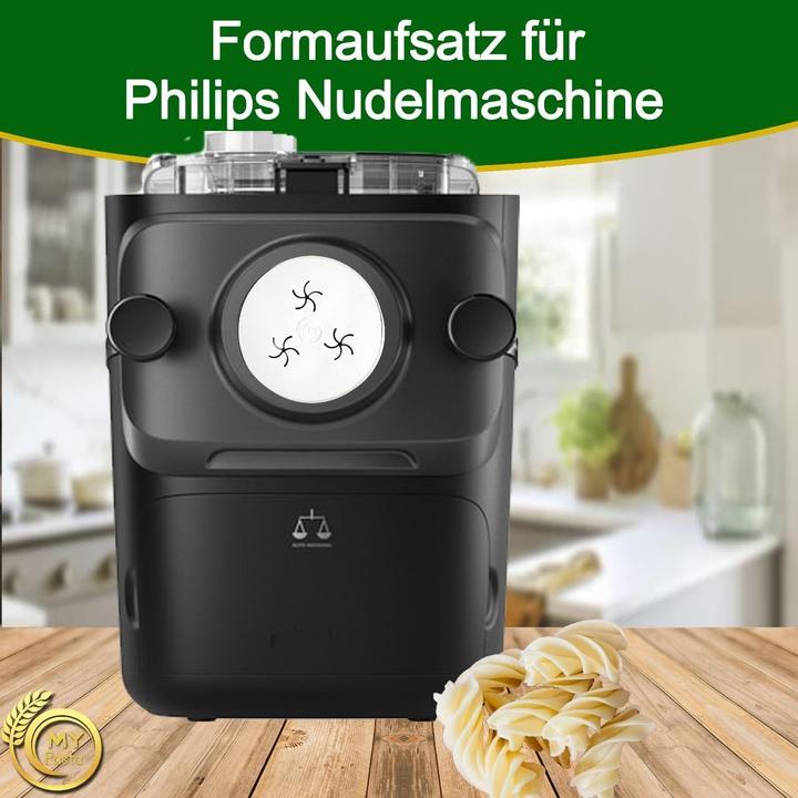 Produktbild My Pasta Fusilli Star Matrize für Philips Avance