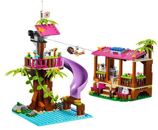 Produktbild LEGO Grosse Dschungelrettungsbasis (41038, LEGO Friends)