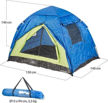 Immagine prodotto Semptec Tenda a cupola automatica per 2 persone (Tenda a cupola, 2.50 kg, 2 persone)