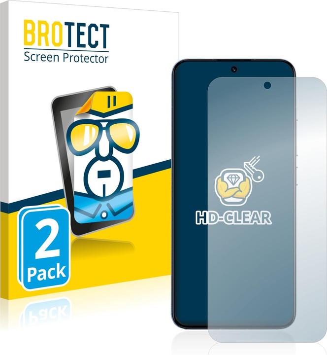 Actual product image BROTECT Screen Protector Clear (2 Piece, Xiaomi 13)