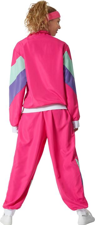 Actual product image tectake Women's Fancy Dress Costume - Retro 80s 90s Tracksuit (S)