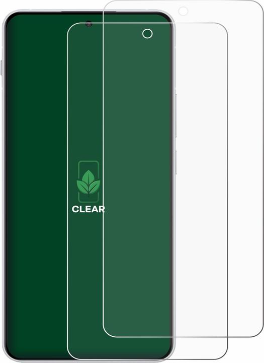 Actual product image ScreenLeaf Protective film sustainable screen protector screen protector film clear transparent (2 Piece, OnePlus Nord 4)