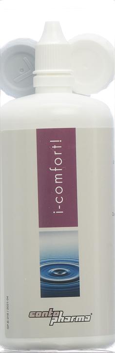 Actual product image Contopharm Storage and rinsing solution i-comfort! i-comfort! (Hard lens care, 250 ml)