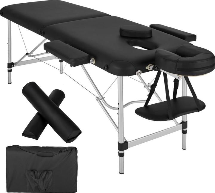 Actual product image tectake 2 zone massage table