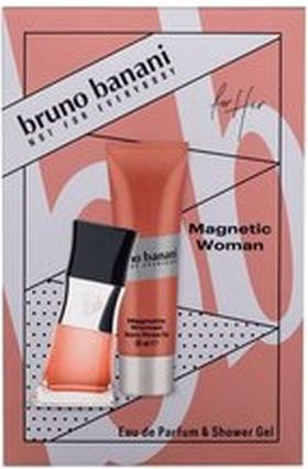 Produktbild Bruno Banani Magnetic Woman Gift set EDP 30 ml and shower gel 50 ml 30ml