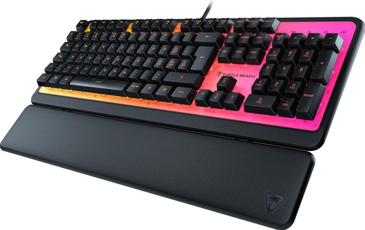 Actual product image Turtle Beach TURTLE B. Magma RGB Membrane Keyboard TBK100402 CH-Layout (CH, Cable)