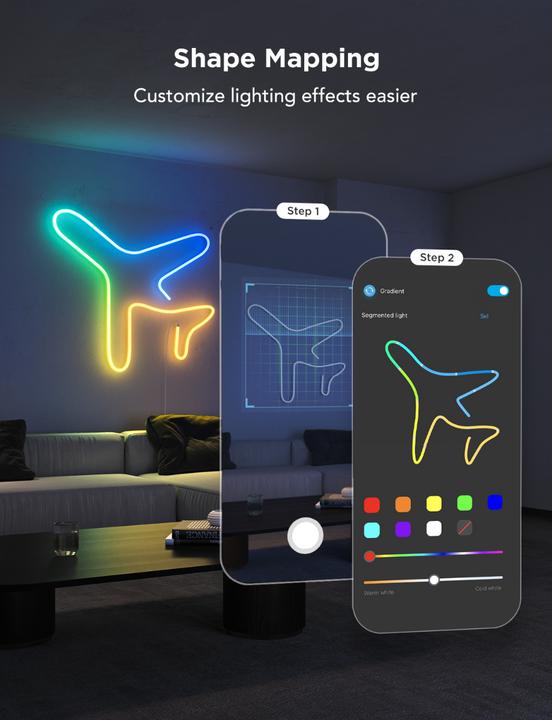 Image du produit Govee Neon (RGBIC, 300 cm, Intérieur)
