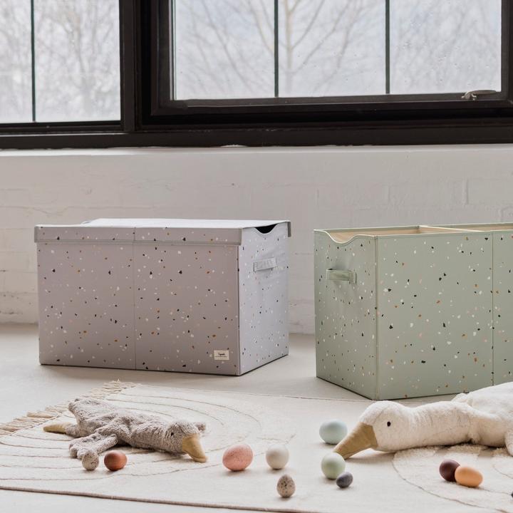 Image du produit 3 Sprouts RC Coffre à jouets à pois gris clair