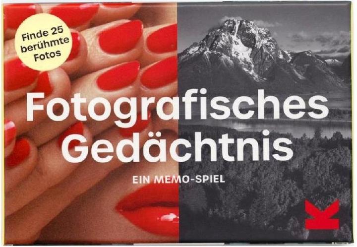 Image du produit 441883 - Mémoire photographique - Jeu de cartes, 2+ joueurs, dès 8 ans (édition DE) (Allemand)