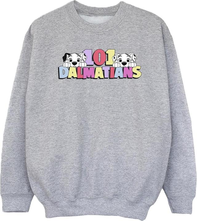 Actual product image Disney Girls 101 Dalmatians Multi Colour Sweatshirt (104)