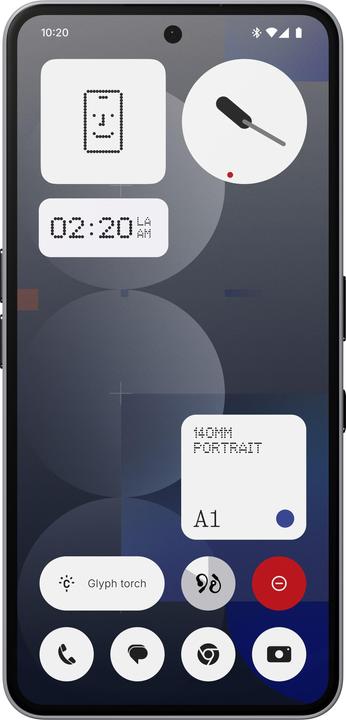 Actual product image Nothing Phone (3a) Pro (256 GB, Silver, 6.77", Dual SIM, 50 Mpx, 5G)