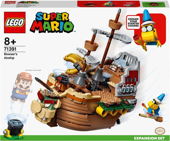 Immagine prodotto LEGO Il dirigibile di Bowser - Set di espansione (71391, LEGO Super Mario)