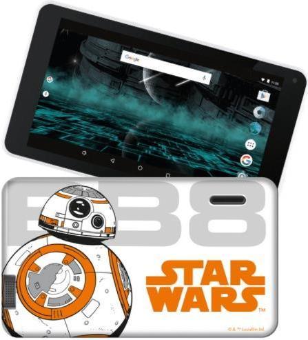 Image du produit Estar Tablette HERO BB8 7 16 Go (7", 16 Go, Blanc, Orange, Noir)