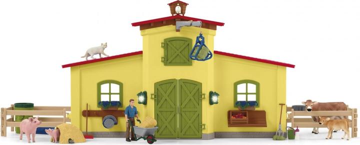 Immagine prodotto Schleich Grande stalla con animali e accessori