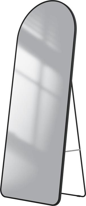 Produktbild Emke Bogen Standspiegel mit Rahmen aus Aluminium, 60*160cm, Schwarz