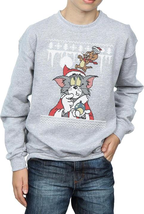 Image du produit Tom & Jerry - Sweat CHRISTMAS FAIR ISLE - Garçon (152, 158)