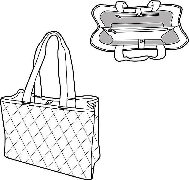 Produktbild reisenthel Tasche Classic Shopper L 12 l, Hellgrau