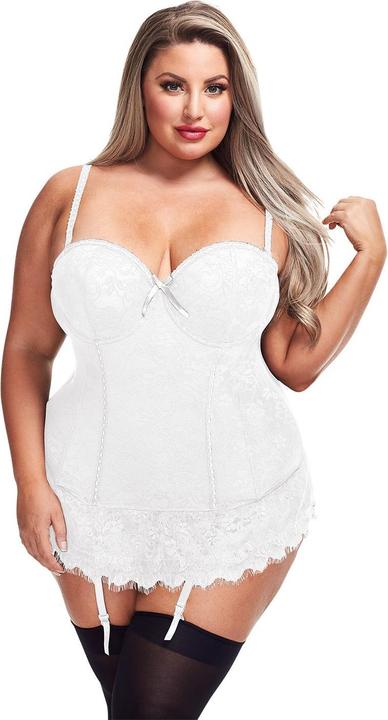 Baci Bustier And Gstring (3XL)