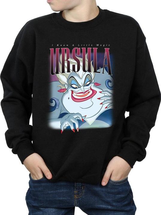 Immagine prodotto Disney The Little Mermaid Ursula Montage Felpa Ragazzi (140, 146)