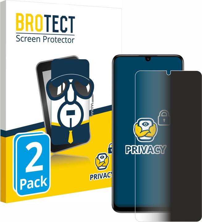 Produktbild BROTECT Sichtschutzfolie Anti-Spy Privacy Folie Blaulicht-Schutz (2 Stück, TCL 40 SE)