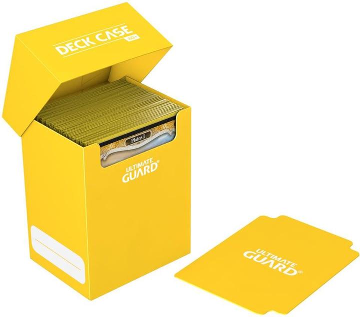 Produktbild Ultimate Guard UGD010260 - Kartenbox - für 80+ Karten, Standardgrösse, gelb