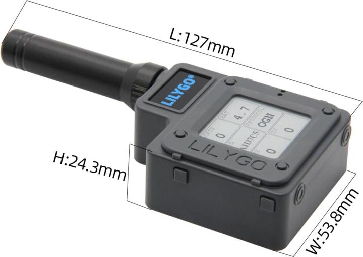 Produktbild Lilygo T-Echo Braun TTGO Meshtastic 868MHz
