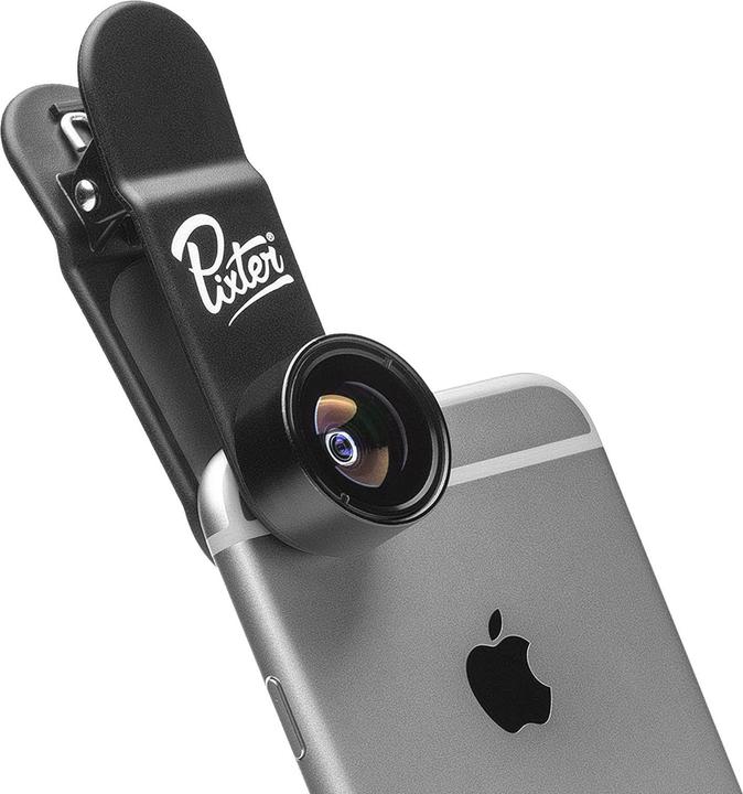 Actual product image Pixter Fisheye lens 180° clip