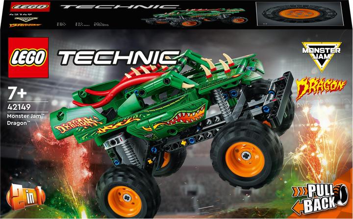 Produktbild LEGO Monster Jam Dragon (42149, LEGO Technic)