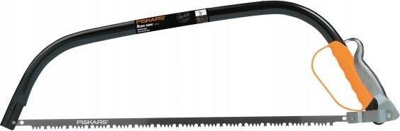 Actual product image Fiskars Pro hand saw for wood, laminate and PVC, saw blade length: 50 cm, 9 TPI, Black/Orange, PowerT
