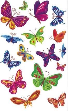 Immagine prodotto BSB-Obpacher Sticker Deco Sticker farfalle colorate