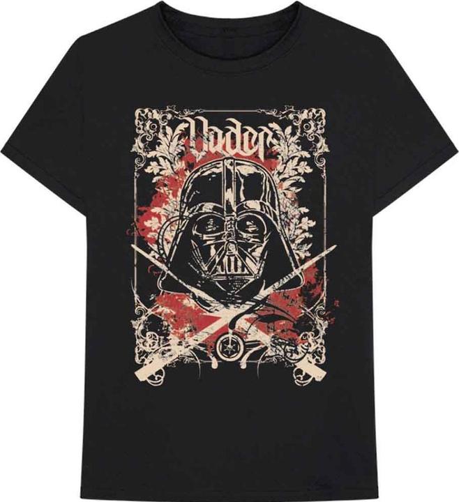 Actual product image Star Wars Unisex Adult Darth Vader T-Shirt (L)