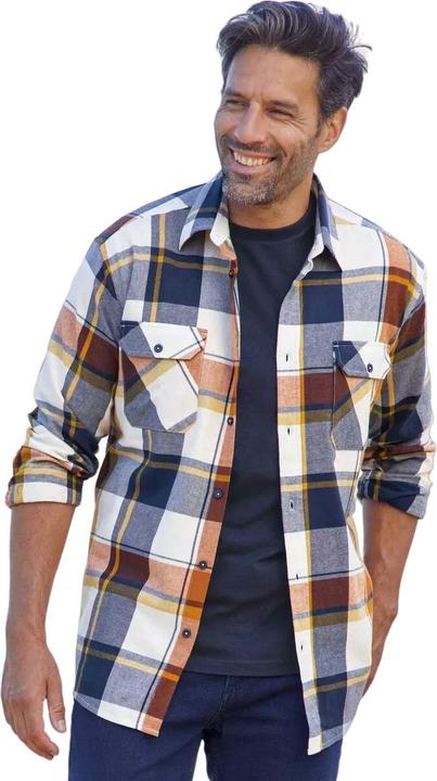 Image du produit Atlas For Men Chemise en flanelle à carreaux pour hommes (L)