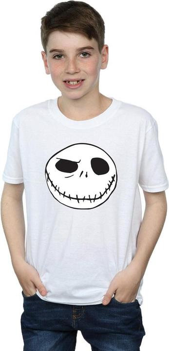 Immagine prodotto Disney Nightmare Before Christmas Jack's Big Face Maglietta Ragazzi (140, 146)