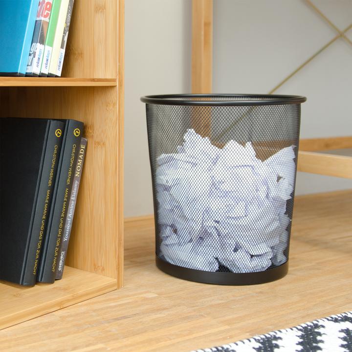 Actual product image Relaxdays Round Waste Basket (12 l)