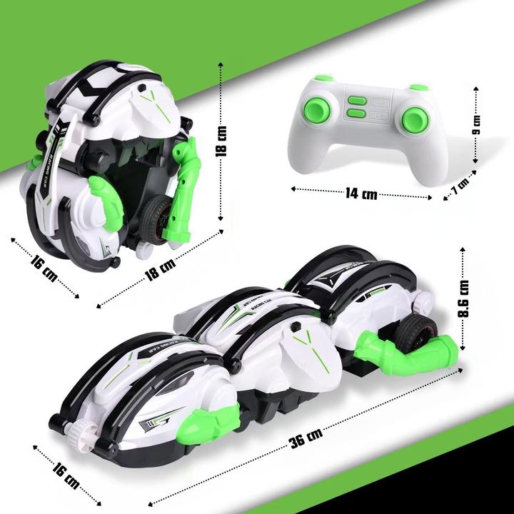 Image du produit Hermex RC Stunt Car Voiture télécommandée Voiture de course Stunt Voiture jouet