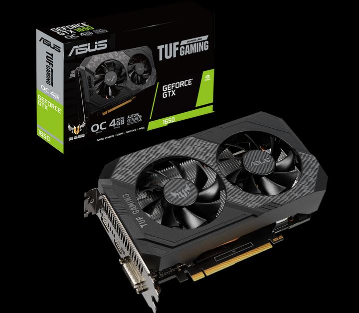Produktbild ASUS GeForce GTX1650 4GB TUF O4GD6 (4 GB)