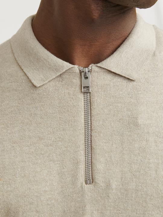 Produktbild Jack & Jones Jjeemil Knit Polo Half Zip Ls Noos (L)