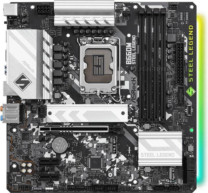 Immagine prodotto AsRock B660M Steel Legend (LGA 1700, Intel B660, mATX)