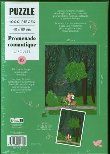 Actual product image Larousse pratique Promenade romantique : puzzle 1000 pièces