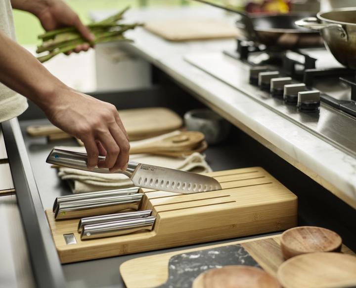 Image du produit Joseph Joseph Bloc à couteaux Elevate Steel Set de 5 pièces