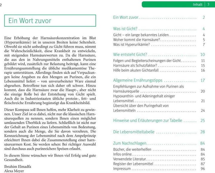 Produktbild Die richtige Ernährung bei Gicht (Deutsch, Ibrahim Elmadfa, 2017)